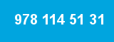 978 114 51 31 978 114 51 31